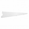 Wspornik 37cm biały mod.8100 do listwy regałowej mod.7000