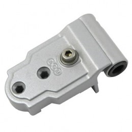 Zawias narożny 26x56x47,5x19 Prawy srebrny mat