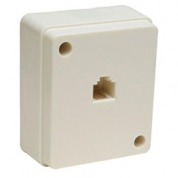 Gniazdo telef.3861 białe