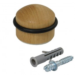 Odbój drewniany wys. 28mm buk odbojnik podłogowy mod. 412