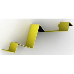 Półka ZIG ZAG żółta