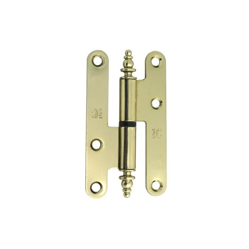 Zawias do drzwi 94x54mm stal złoty rozłączny PRAWY (pl) mod. 408