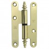 Zawias do drzwi 94x54mm stal złoty rozłączny LEWY (pl) mod. 408