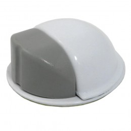 Odbój drzwiowy 50x22mm biały / szary odbojnik podłogowy mod. 400