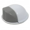 Odbój drzwiowy 50x22mm biały / szary odbojnik podłogowy mod. 400