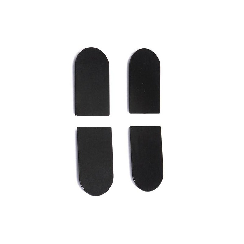 Osłonki zawiasu ECLIPSE 3.0 czarne komplet 4szt.