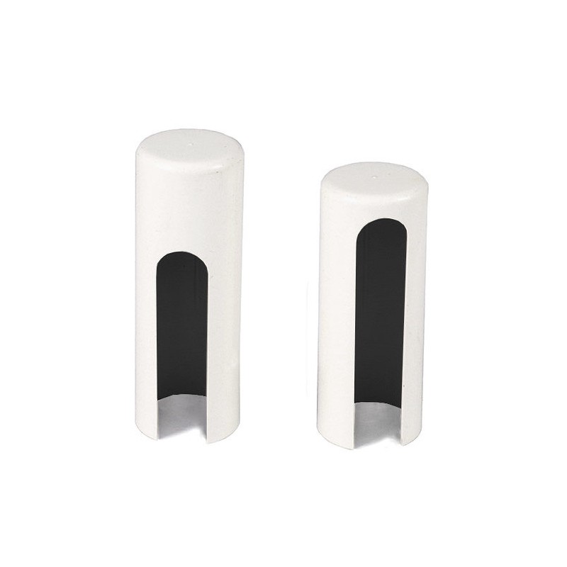 Osłonki zawiasu TOP-16 białe