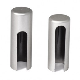 Osłonki zawiasu TOP-16 srebrne mat