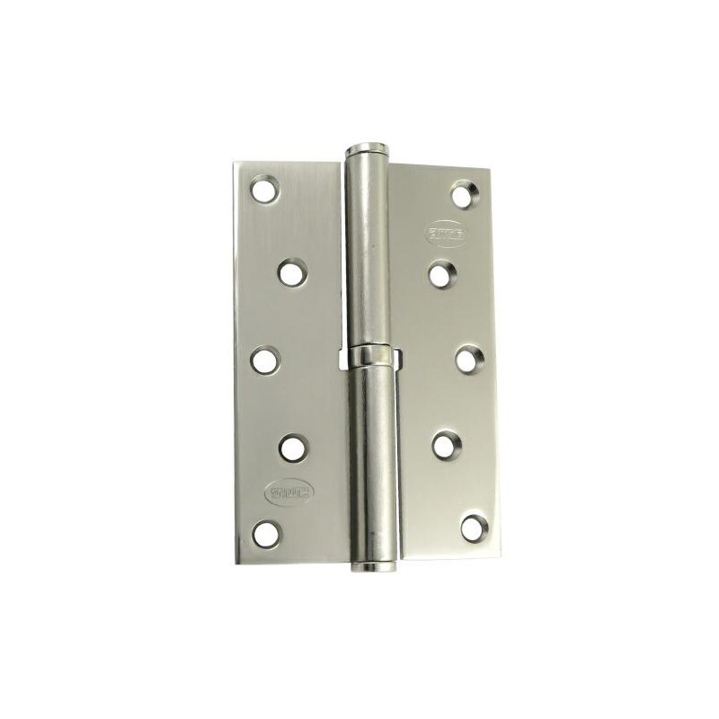 Zawias do drzwi 120x80mm stal chrom mat rozłączny PRAWY (pl) mod. 5007