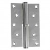 Zawias do drzwi 120x80mm stal chrom połysk rozłączny LEWY (pl) mod. 5007