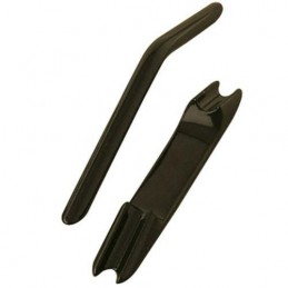 Uchwyt meblowy 75-128 z podst czarny nik