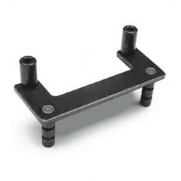 Zaczep czarny zamknięcia podw.76mm