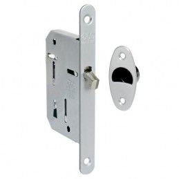 Zamek hakowy na klucz 50mm F16 chrom mat SCIVOLA Tre