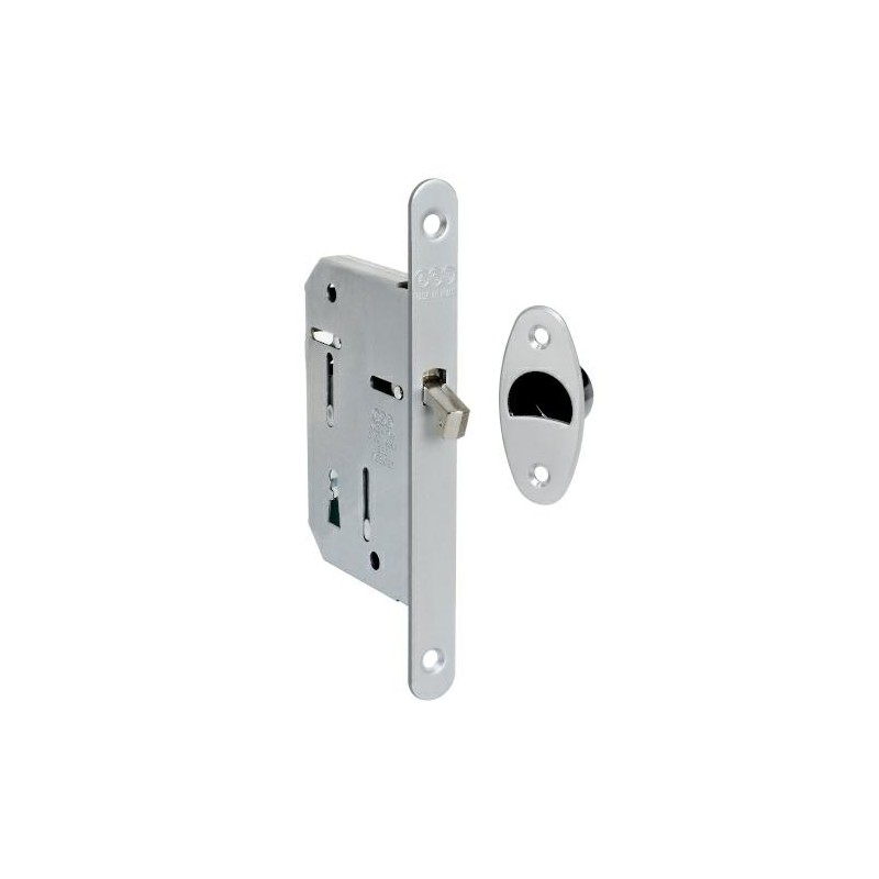 Zamek hakowy na klucz 50mm F16 chrom mat SCIVOLA Tre