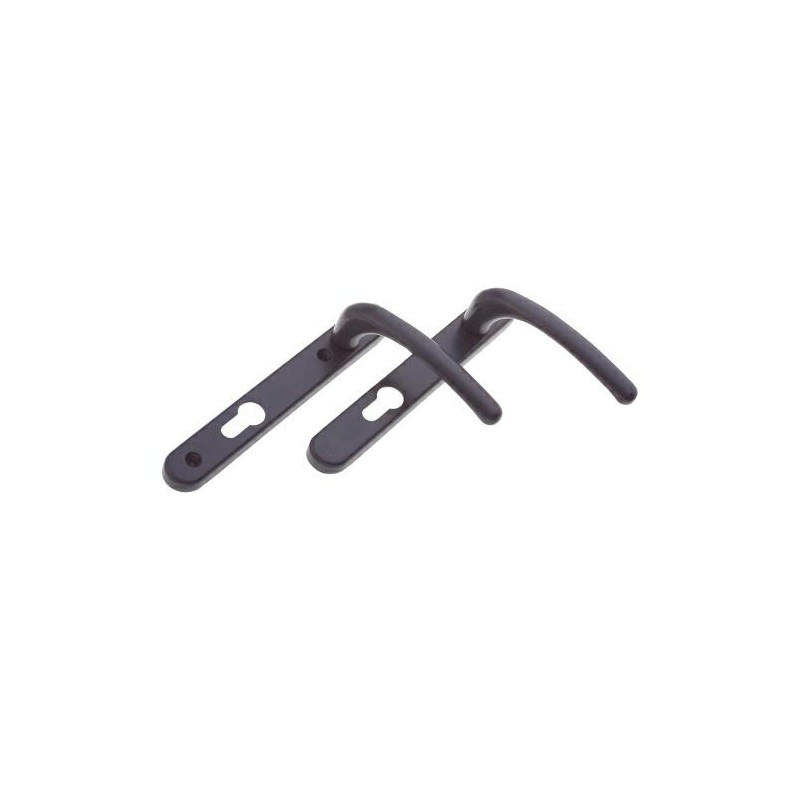 Klamka WINDSOR L/L wkładka 92 antracyt  701