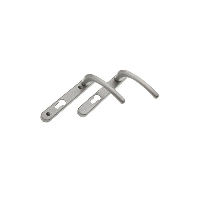 Klamka WINDSOR L/L wkładka 92 srebrna