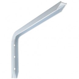 Wspornik półki aluminium biały 250x150mm mod.4