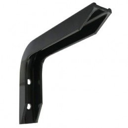 Wspornik półki aluminium czarny 120x80mm mod.4