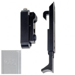 Zatrzask okiennicy automatyczny srebrny mat styropian AGB