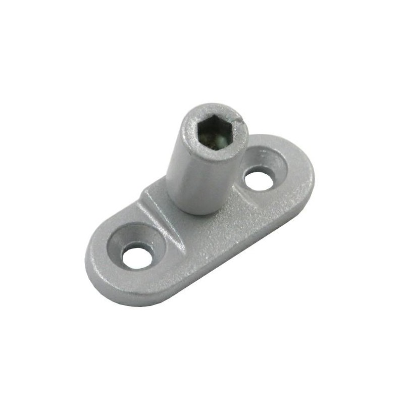 Zaczep zamkn.skośny sreb.mat AGB