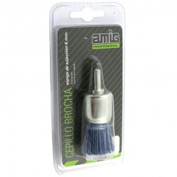 Szczotka ścierna pędzelkowa nylonowa 22mm mod.37730 gruba