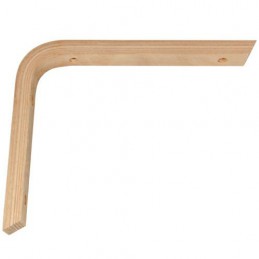 Wspornik półki drewniany buk 250x200mm mod. 17