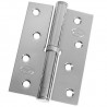 Zawias do drzwi 100x70mm stal chrom połysk rozłączny PRAWY (pl) mod. 5007A