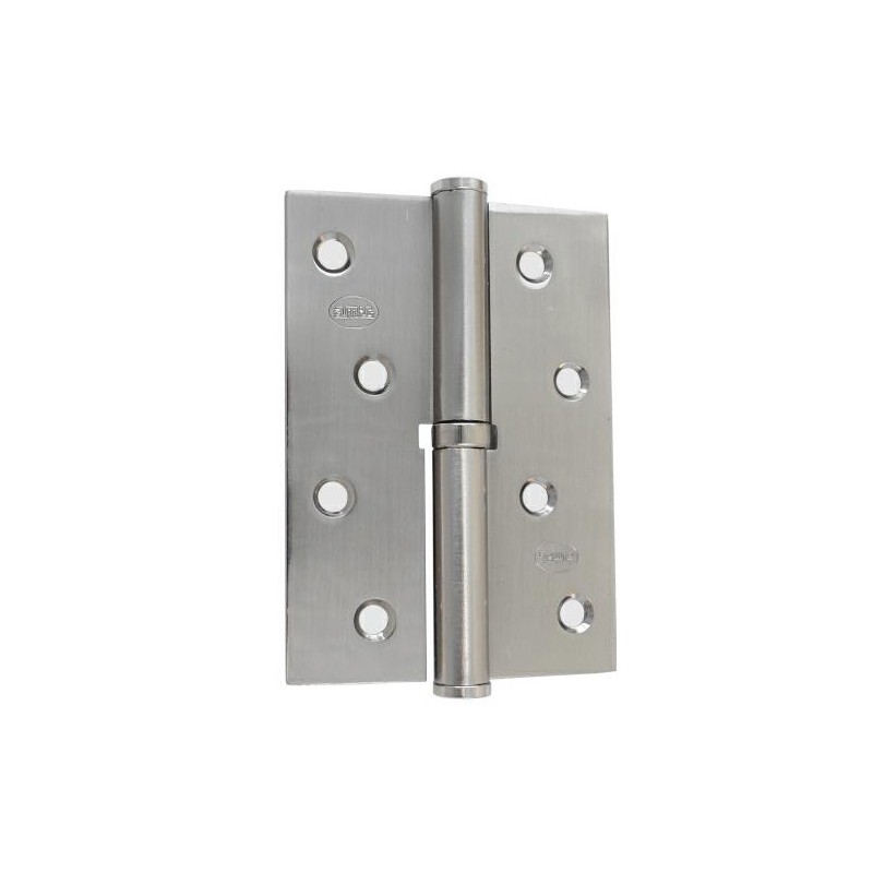 Zawias do drzwi 100x70mm stal chrom mat rozłączny LEWY (pl) mod. 5007A