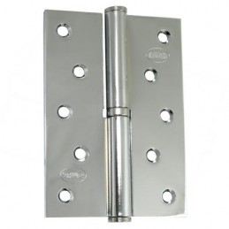 Zawias do drzwi 120x80mm stal chrom połysk rozłączny PRAWY (pl) mod. 5007A