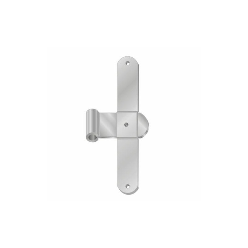 T-zawias z centr oczk 18cm śr.10 Inox tr