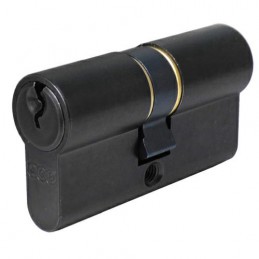 Wkładka drzwiowa 66mm 33/33 czarna matowa mod.600