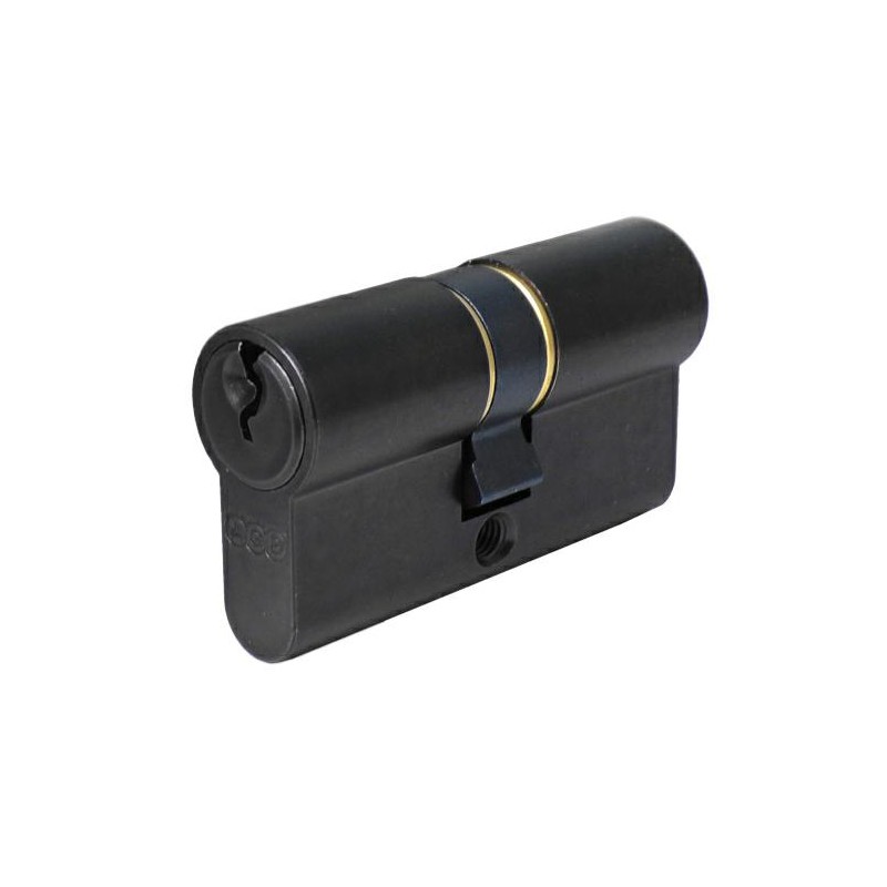 Wkładka drzwiowa 66mm 33/33 czarna matowa mod.600