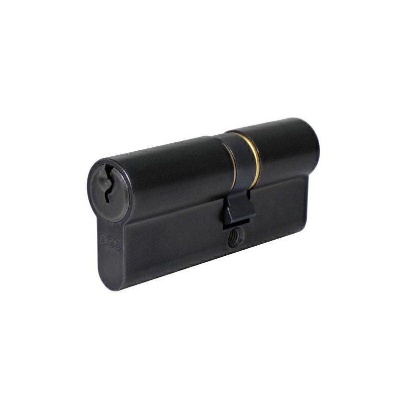 Wkładka drzwiowa 70mm 30/40 czarna matowa mod.600