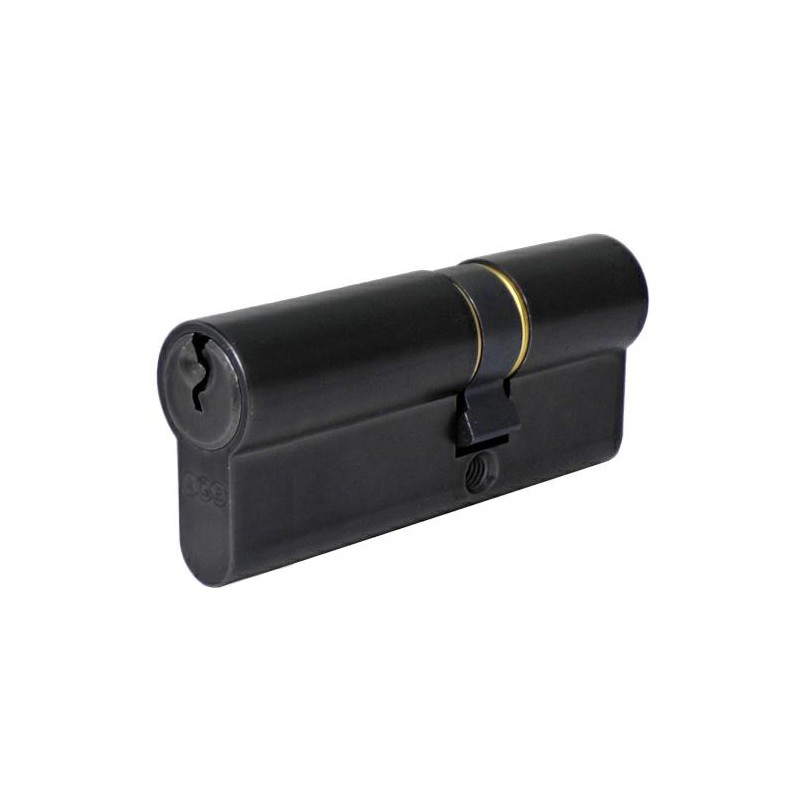 Wkładka drzwiowa 75mm 30/45 czarny mat mod.600