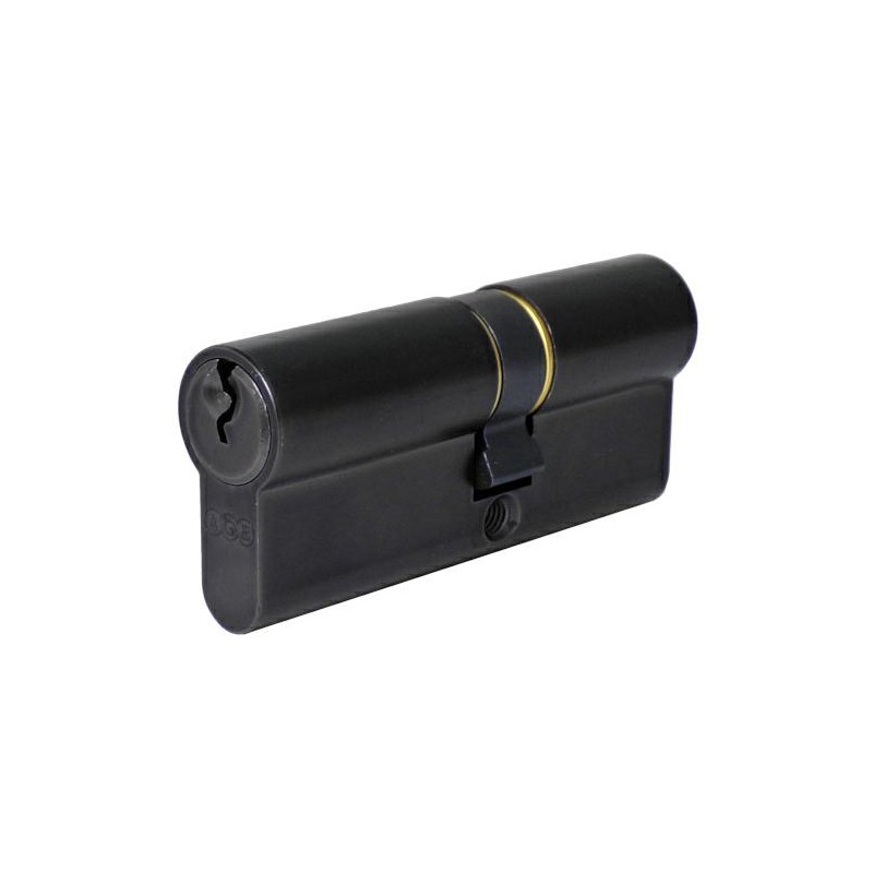 Wkładka drzwiowa 75mm 35/40 czarna matowa mod.600