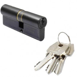 Wkładka drzwiowa 80mm 40/40 czarna matowa mod.600