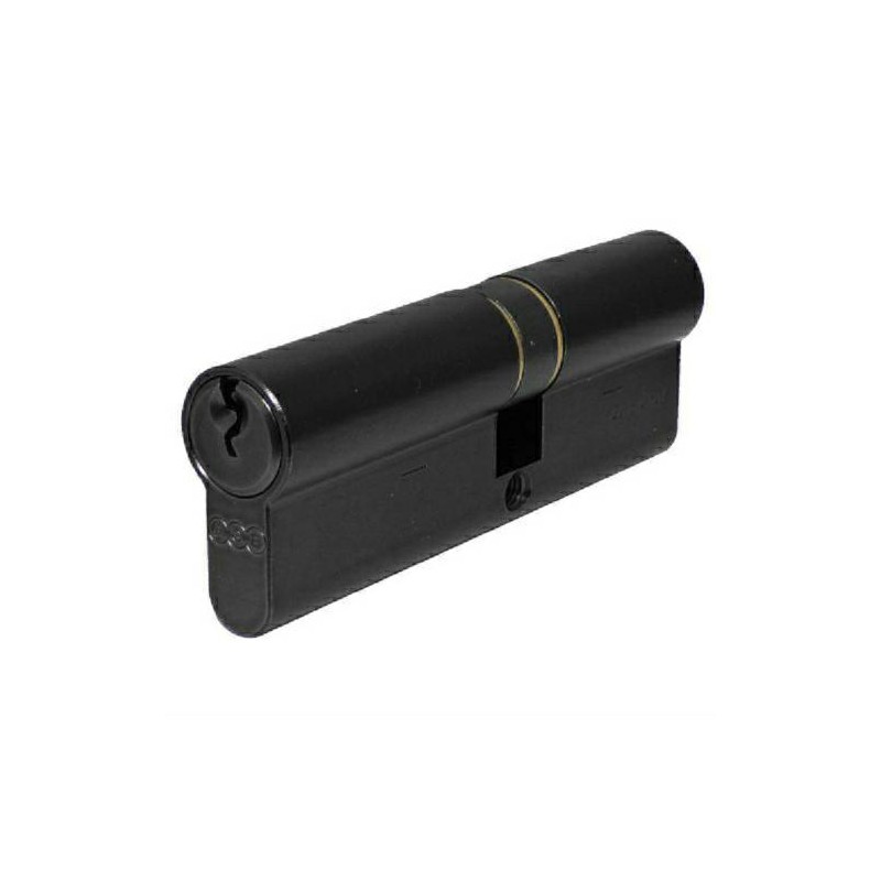 Wkładka drzwiowa 85mm 35/50 czarna matowa mod.600