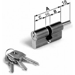 Wkładka mod.600-85 T45/40 trzp18 mosięż