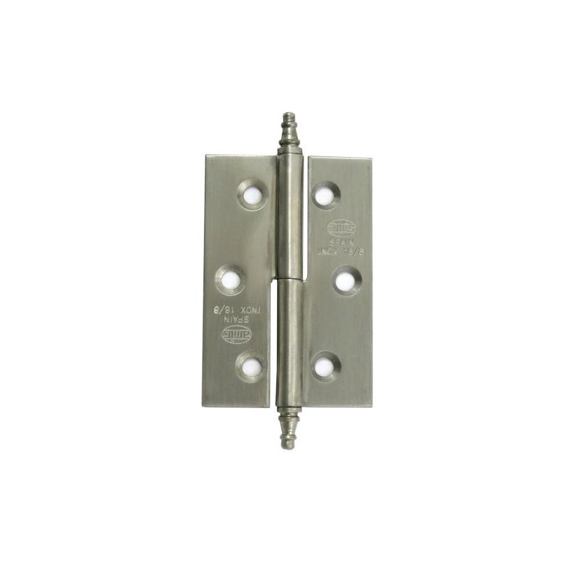 Zawias 60x40mm stal nierdzewna INOX rozłączny LEWY (pl) mod. 2006