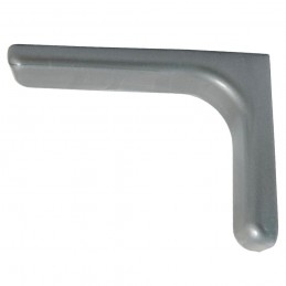 Wspornik półki srebrny 80x117mm mod. LEONARDO, 2szt.