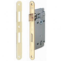 Zamek drzwiowy na klucz 75/45 mosiądzowany F24 mod. Atene