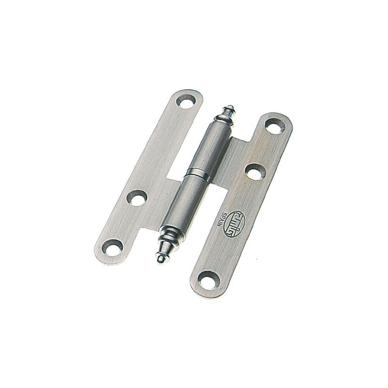 Zawias do drzwi 100x58 mosiądz chrom mat rozłączny PRAWY (pl) mod. 407