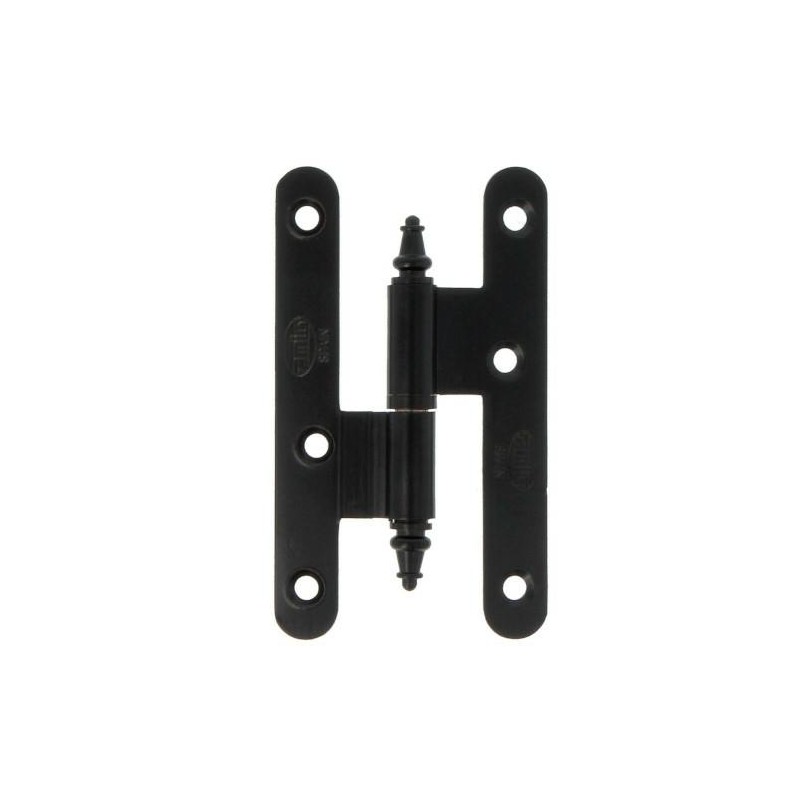 Zawias do drzwi 100x58 mosiądz czarny rozłączny PRAWY (pl) mod. 407