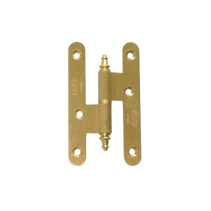 Zawias do drzwi 95x52mm mosiądz matowy rozłączny PRAWY (pl) mod. 407