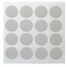 Zaślepka meblowa przyklejana 18mm szara 48szt. mod.614
