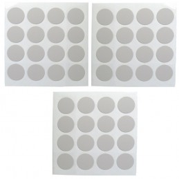 Zaślepka meblowa przyklejana 18mm szara 48szt. mod.614