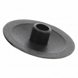 Zaślepka meblowa wciskana 17mm plastik czarna mod.20