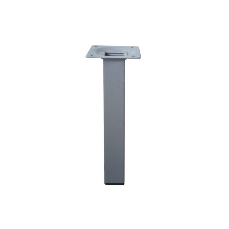 Noga 3-25x25x200 kwadrat srebrna