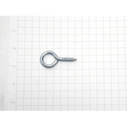 Haczyk wkręcany 2x20mm oczko 6mm cynkowany 26szt.