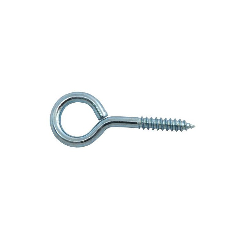 Haczyk wkręcany 3,7x50mm oczko 12mm cynkowany 11szt.